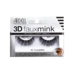 Ardell 3D Faux Mink 864 Multi-Dimensional False EyeLash, Soft, Feathery Black Fibers, Slightly Rounded, Lash Style, Secure, Knot-Free Invisiband Eyelash for Women - Fast Shipping to USA & Canada