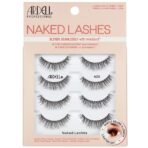 Ardell Naked Lash 420 MultiPack Light & Airy False Lashes for Women, Bigger & Rounder False Eye Lash, Clear & Trusty Invisiband False Eyelash for Girls, Easy to Contour Fit with your Lash Line - Fast Shipping to USA & Canada