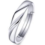 Mahi Valentine Gift Proposal Adjustable Finger Ring for Men (PAFR1103113PR) - Fast Shipping to USA & Canada