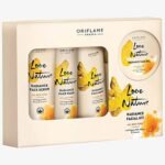 Oriflame Love Nature Radiance Facial Kit with Organic Milk, Honey and Turmeric 250GM - Fast Shipping to USA & Canada