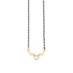 Brado Gold Plated AD Pendant Chain Mangalsutra - Fast Shipping to USA & Canada