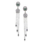 Voylla Mehrunisa Tassels Drop Earrings - Fast Shipping to USA & Canada
