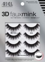 Ardell 3D FAUX MINK 854 BLACK-MULTIPACK-71880 + Duo Clear Glue 1g - Fast Shipping to USA & Canada