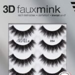 Ardell 3D FAUX MINK 854 BLACK-MULTIPACK-71880 + Duo Clear Glue 1g - Fast Shipping to USA & Canada