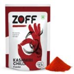 Zoff Kashmiri Red Chilli Powder ? Sun-Dried Kashmiri mirch powder, and Cool Ground for a Pure, Flavorful Experience in Every Dish - kashmiri lal mirch powder 100g - Fast Shipping to USA & Canada