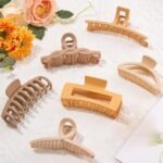 SUPERSTUD Clips For Women Stylish, 6 Pcs Big Hair Claw Clip for Girls Thin Thick Long Hair Curls, Best Hair Nonslip Ponytail Holder Accessories - Fast Shipping to USA & Canada