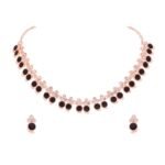 Brado Rose Gold AD Choker Set - Fast Shipping to USA & Canada