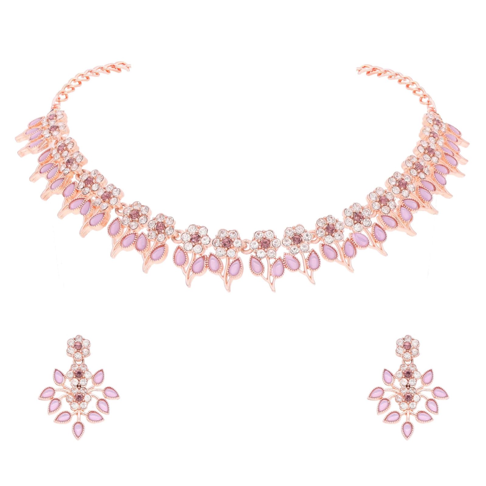 71TbSFr1JzL-1.jpg Brado Combo of 4 Gold Plated Mangalsutra with Earrings - Fast Shipping to USA & Canada - Image 1