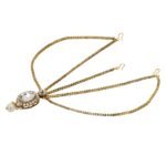Shreyadzines Bollywood Wedding Golden Metal CZ Stone Matha Patti/Head Accessory - Fast Shipping to USA & Canada