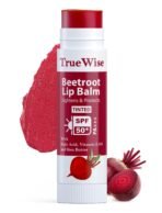 TrueWise? Tinted Lip Balm with SPF 50 PA+++ Brightening Beetroot Lip Balm For Dark Lips With Kojic Acid,Vitamin E, Soft, Glossy Lips- SPF lip balm for Women 5g - Fast Shipping to USA & Canada