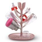 LuvLap Baby Bottle Drying Rack, Pink - Fast Shipping to USA & Canada