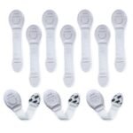 LuvLap Baby Safety Furniture Locks, Pack of 10 - Fast Shipping to USA & Canada