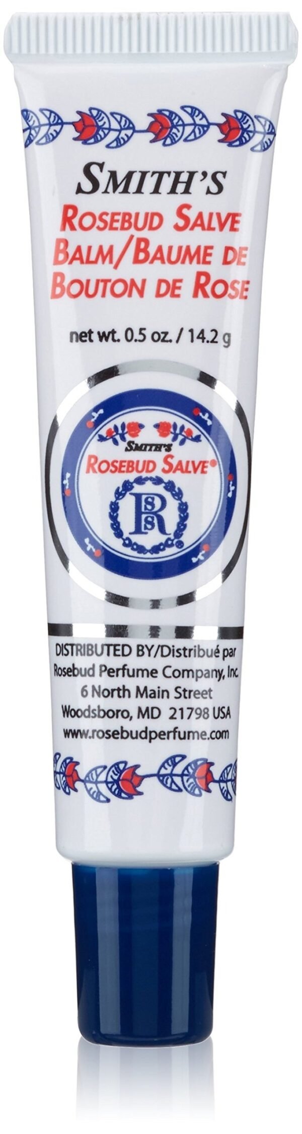 Smith's Rosebud Salve Balm Tube 0.5 Oz - Lot of 3 - Fast Shipping to USA & Canada