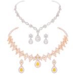 Brado Rose & Silver AD Choker (Yellow/Grey) - Fast Shipping to USA & Canada