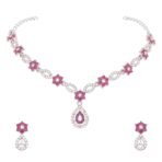 Brado Silver AD Pendant Necklace & Earrings - Fast Shipping to USA & Canada