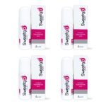 Salve Sweatgo Classic - 60ml (Pack of 4) | Clinical Strength Antiperspirant Roll-On | Dermatologist Recommended, Hyperhidrosis Sweat Control for Underarms, Palms & Feet ? Alcohol-Free, Non-Irritant - Fast Shipping to USA & Canada