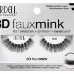 Ardell 3D FAUX MINK 860 BLACK + Duo Clear Glue 1g - Fast Shipping to USA & Canada