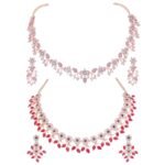 Brado Traditional Gold Choker Necklace Set with Earrings - Fast Shipping to USA & Canada