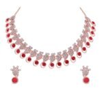 Brado Rose Gold AD Choker Set - Fast Shipping to USA & Canada