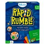Skillmatics Rapid Rumble - Fast-Paced Board Game for Kids, Teens & Adults, Fun for Family Game Night & Educational Toy, Quick-Thinking Card Game, Gift for Ages 6, 7, 8, 9 & Up - Fast Shipping to USA & Canada