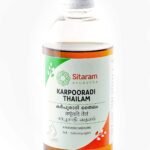 Sitaram Ayurveda Karpooradi Thailam 450ml | Ayurvedic Karpooradi oil for immediate relief from joint pain, muscular cramps and aches - Fast Shipping to USA & Canada