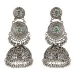 Shreyadzines Trendy Oxidised Stone Jhumki Jhumkas Dangle Earring Set for Women - Fast Shipping to USA & Canada