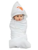 First Kick Baby Cotton Bath Towels New Born Combo Pack of Hooded Soft Wrapping Towel Pack of 2 (70 cm x 66 cm) Set of 2 - Fast Shipping to USA & Canada - Image 7