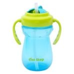 1ST STEP BPA Free Straw Sipper Cup with Twin Handle (Blue) - Fast Shipping to USA & Canada - Image 2
