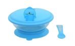 1st Step BPA Free Polypropylene Microwave Friendly Feeding Bowl with Spoon (Blue) - Fast Shipping to USA & Canada - Image 5