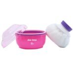 1st Step Powder Box With Refillable Powder Puff (Pink) - Fast Shipping to USA & Canada - Image 4