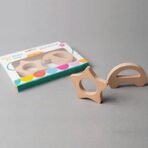1st Step BPA Free Teether Made of 100% Natural Wood with No Sharp Edges (Car & Star) - Fast Shipping to USA & Canada - Image 4