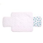 Tidy Sleep Portable Diaper Changing Mat/Pad for Newborns & Infants Baby 0-24 Months Light Weight, Portable, Water Proof (Blue Star) - Fast Shipping to USA & Canada - Image 3