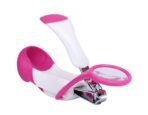 1st Step Baby Nail Clipper with Magnifying Glass (Pink) - Fast Shipping to USA & Canada - Image 2