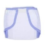 1st Step Washable and 100% Cotton Nappies (White & Blue, New Born) - Fast Shipping to USA & Canada - Image 4