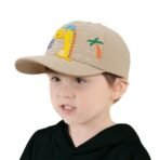 First Kick Cartoon Character Printed Little Cap for Kids and Baby Boys & Girls 6-14 Years - Fast Shipping to USA & Canada - Image 2