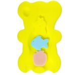 MOM CARE Newborn Baby Sponge for Bathing, Baby Bathing Cushion Infant Bathing Mat Newborn Bath Baby Essentials Yellow 1pc - Fast Shipping to USA & Canada - Image 3