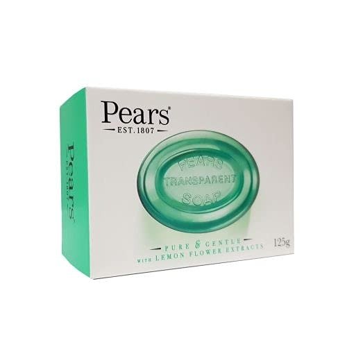 Pears Oil Clear Hypoallergenic - Non Comedogenic Soap 125 gm (pack of 3Bars) - Fast Shipping to USA & Canada