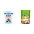 MYFITNESS Chocolate Peanut Butter Smooth 510g & Happilo Almonds 200g - Fast Shipping to USA & Canada - Image 2