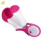 1st Step Baby Nail Clipper with Magnifying Glass (Pink) - Fast Shipping to USA & Canada - Image 6