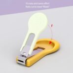 StarAndDaisy 4-in-1 Newborn grooming kit for babies, baby nail scissors Nail Clipper, Tweezer & Nail Cleaning Sets, Toddler Manicure & Pedicure kit, Best Gift for Baby Girl and Baby Boy. (Yellow) - Fast Shipping to USA & Canada - Image 4