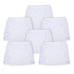 1st Step Washable and 100% Cotton Nappies (White, New Born) - Fast Shipping to USA & Canada - Image 2