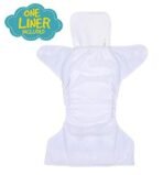 1st Step Size Freesize Adjustable, Washable and Reusable Diaper with Diaper Liner (Wheels) - Fast Shipping to USA & Canada - Image 5