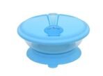 1st Step BPA Free Polypropylene Microwave Friendly Feeding Bowl with Spoon (Blue) - Fast Shipping to USA & Canada - Image 4