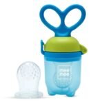 Mee Mee Advanced Fruit & Food Nutritional Baby Feeder | Safe and BPA-Free Solution | Ideal for Babies 6 to 12 Months Old | Enhance Feeding Experience with Baby Grip Feeder (Blue) - Fast Shipping to USA & Canada - Image 2