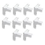 StarAndDaisy Baby Corner Protectors/Transparent Table Edge & Corner Guards/Soft Furniture Cushions for Child Safety for Tables, Desks, Cabinets ? 10 Pack - Fast Shipping to USA & Canada - Image 2