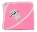 First Kick Baby Cotton Bath Towels New Born Combo Pack of Hooded Soft Wrapping Towel Pack of 2 (70 cm x 66 cm) Set of 2 - Fast Shipping to USA & Canada - Image 4