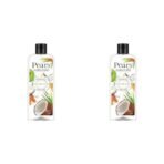 Pears Naturale Nourishing Coconut Water Body Wash 250 ml, 100% Natural Ingredients, Liquid Shower Gel with Honey for Glowing Skin - Paraben Free (Pack of 2) - Fast Shipping to USA & Canada - Image 2