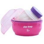 1st Step Powder Box With Refillable Powder Puff (Pink) - Fast Shipping to USA & Canada - Image 5