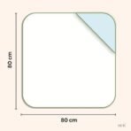 haus & kinder Terry Muslin Hooded Baby Towel (80x80 cm) ? Tropical Retreat, Multi, 1 Pc - Fast Shipping to USA & Canada - Image 4