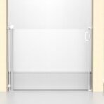 Kids Station Baby Retractable Safety Gate - Gate with Two Way Auto Close - Adjustable Width - Height 90cm or 2.9ft - Expandable to 140cm or 4.6ft (White) - Fast Shipping to USA & Canada - Image 2